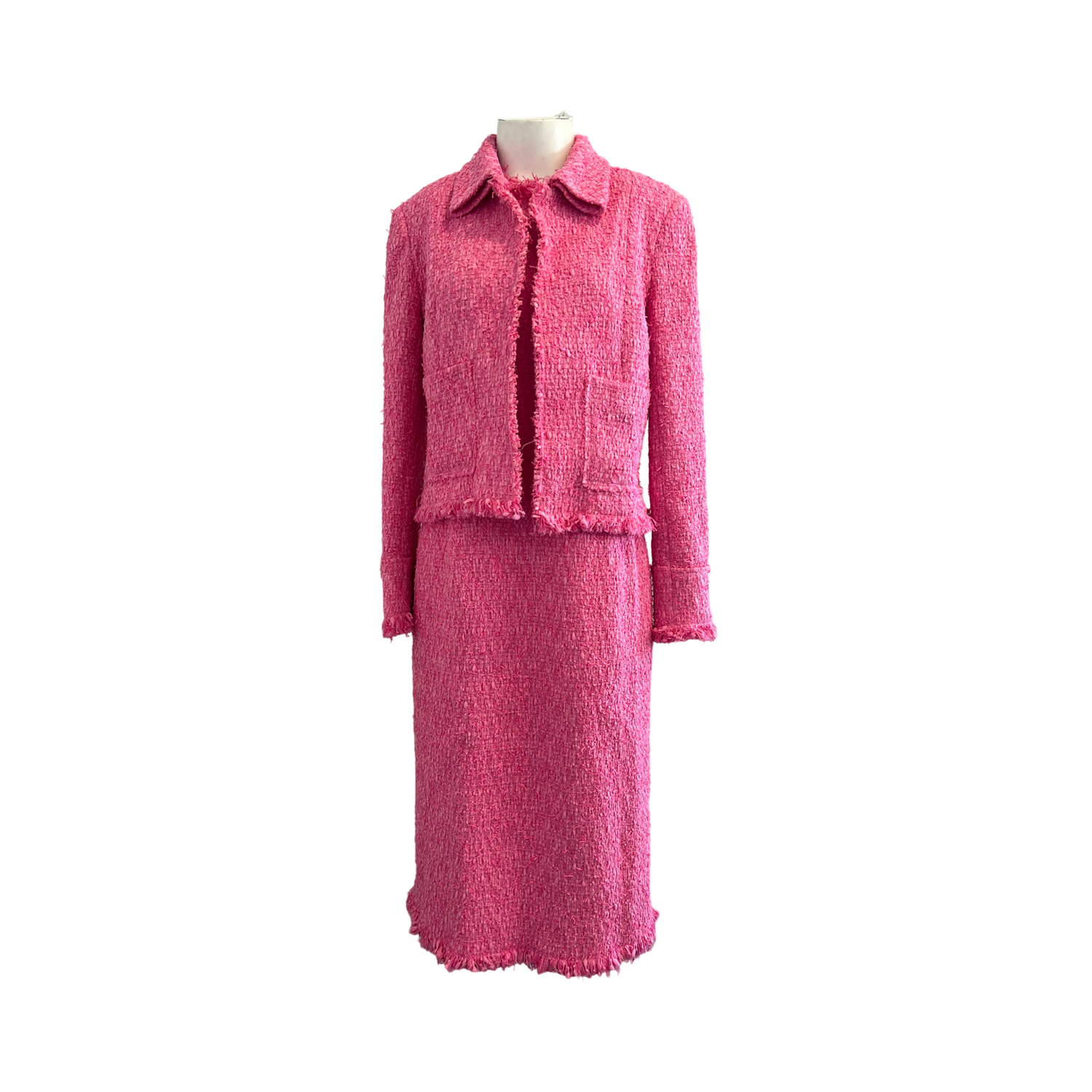 Oscar de La Renta Tweed Dress and Jacket