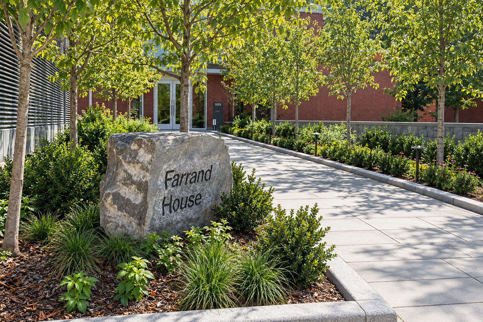 Farrand House arrival