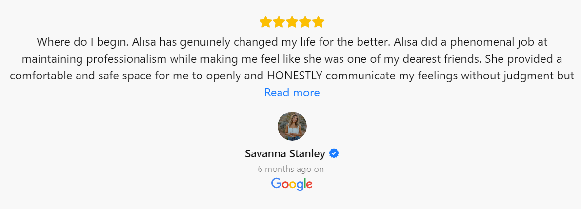 Stillpointherapy Google Reviews