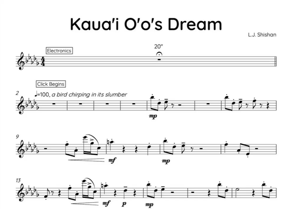 Linda Joy Shishan – Kauaʻi ʻōʻō's Dream