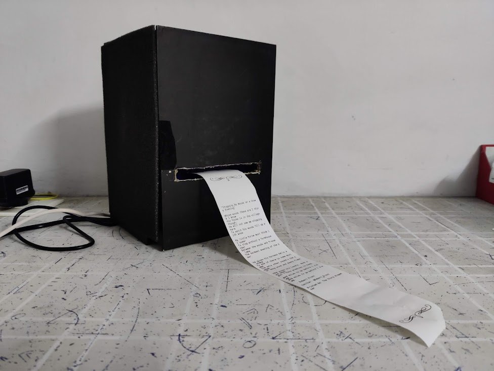 Poetry Dispenser