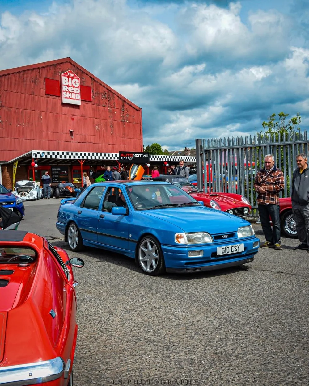 The Big Red Shed courtyard on Open Day