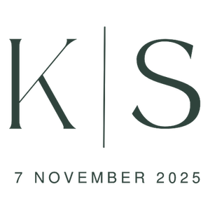 K and S custom cup stamp by Bloom & Pour