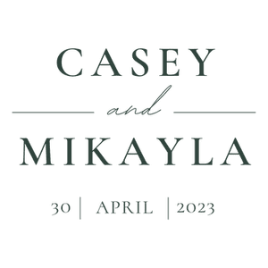 Casey and Mikayla custom cup stamp by Bloom & Pour