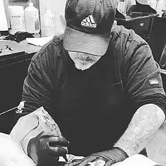 Chris Bowen tattoo artist at Inked Arts in Sugar Hill Georgia