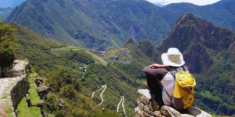 Inti punku or Sun Gate, Start Machu Picchu