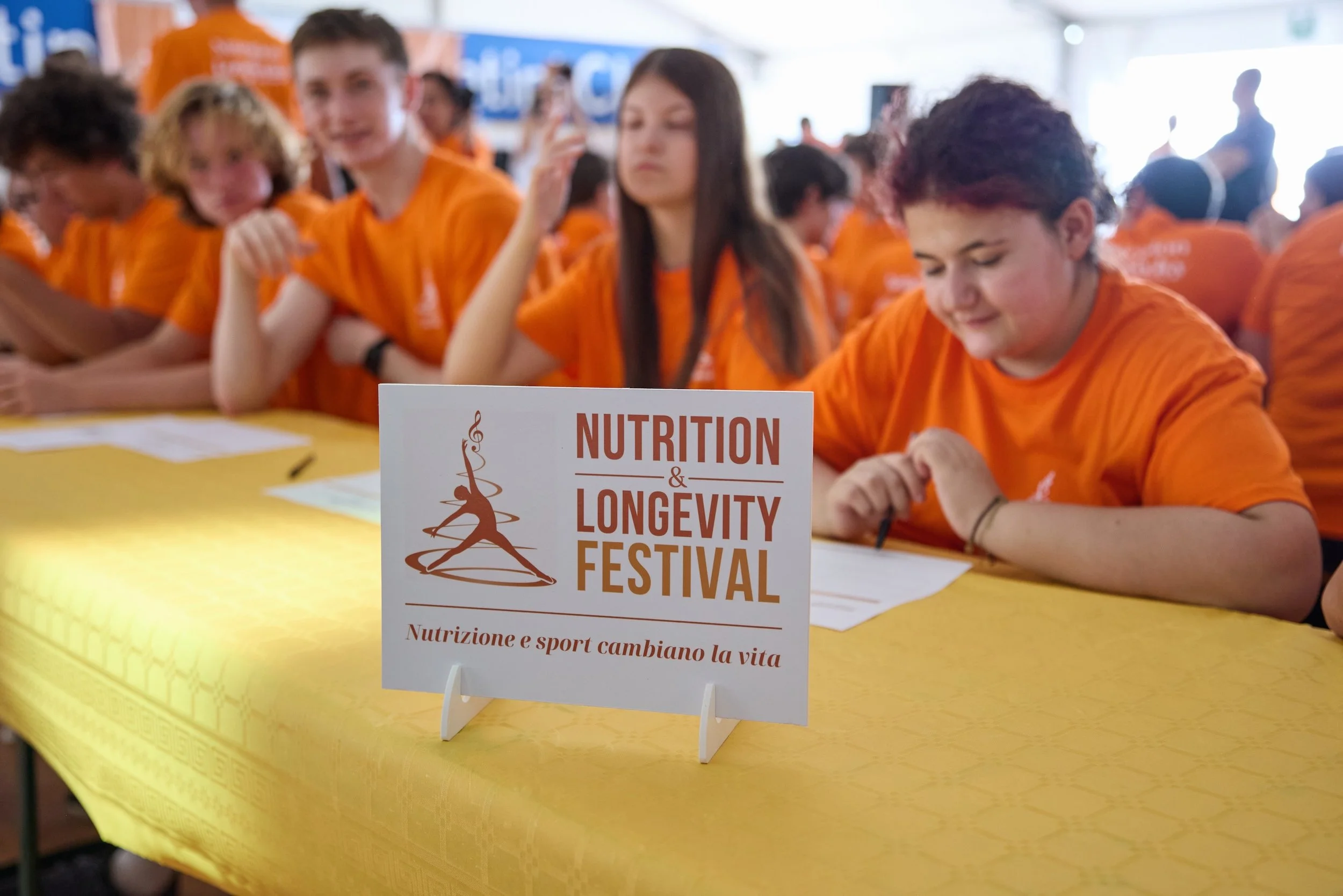 Studenti delle delegazioni scolastiche al Festival