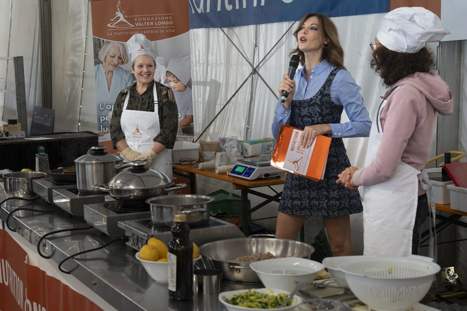 Cooking show al Festival