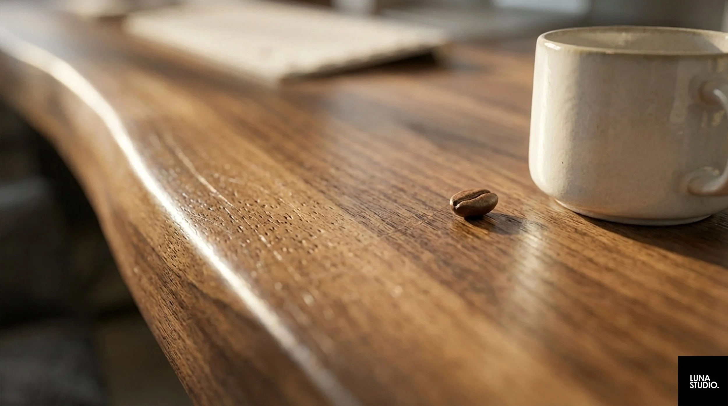 Detail shot of grey laminate joinery finishes