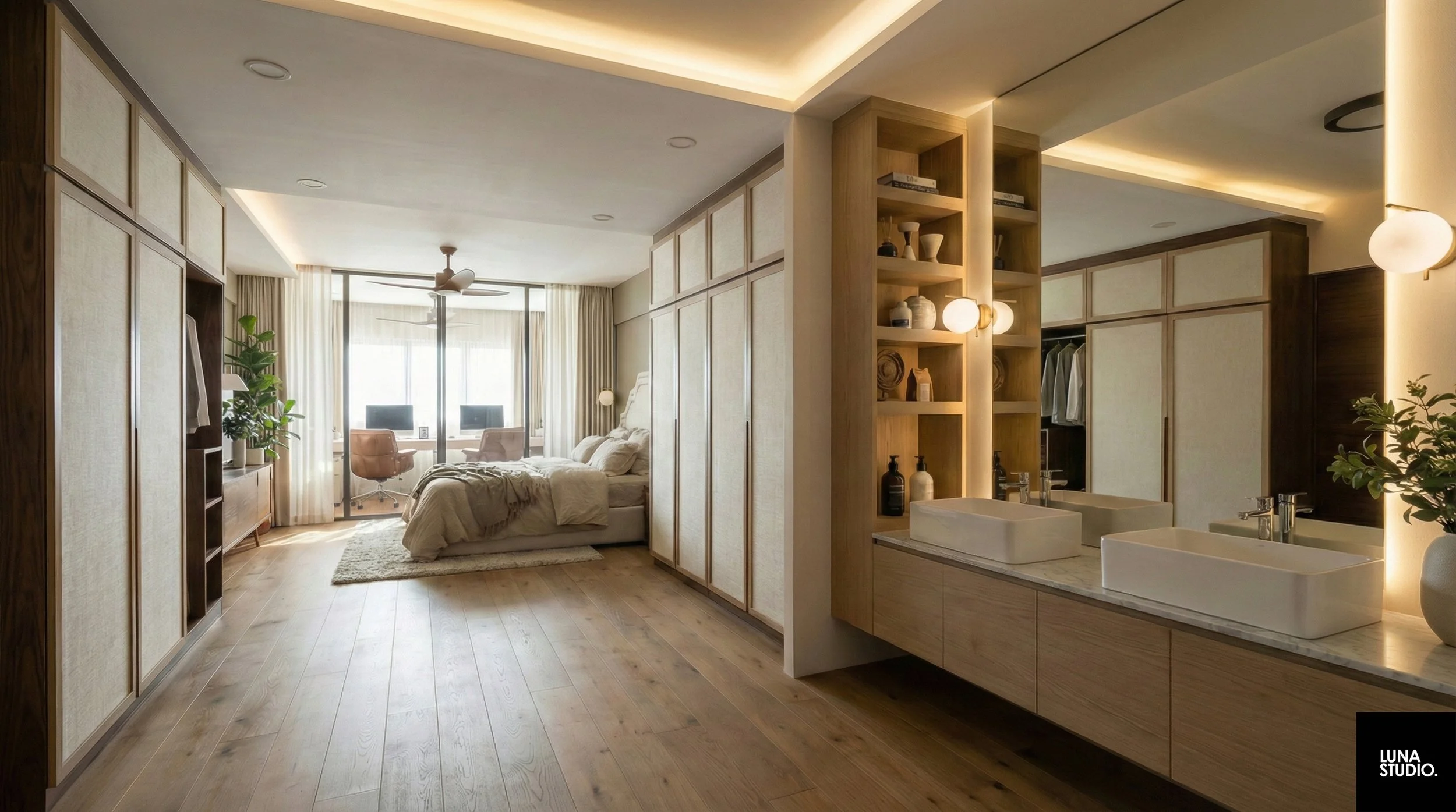 Serene Botanica: Expansive 5-room HDB living area