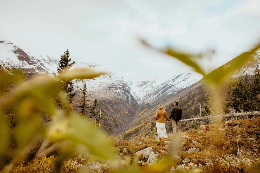 Ridgelines and Overlooks elopement location in Crested Butte, Colorado