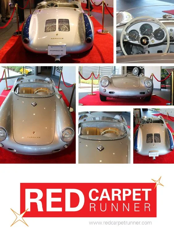 cars on red carpets at luxury events