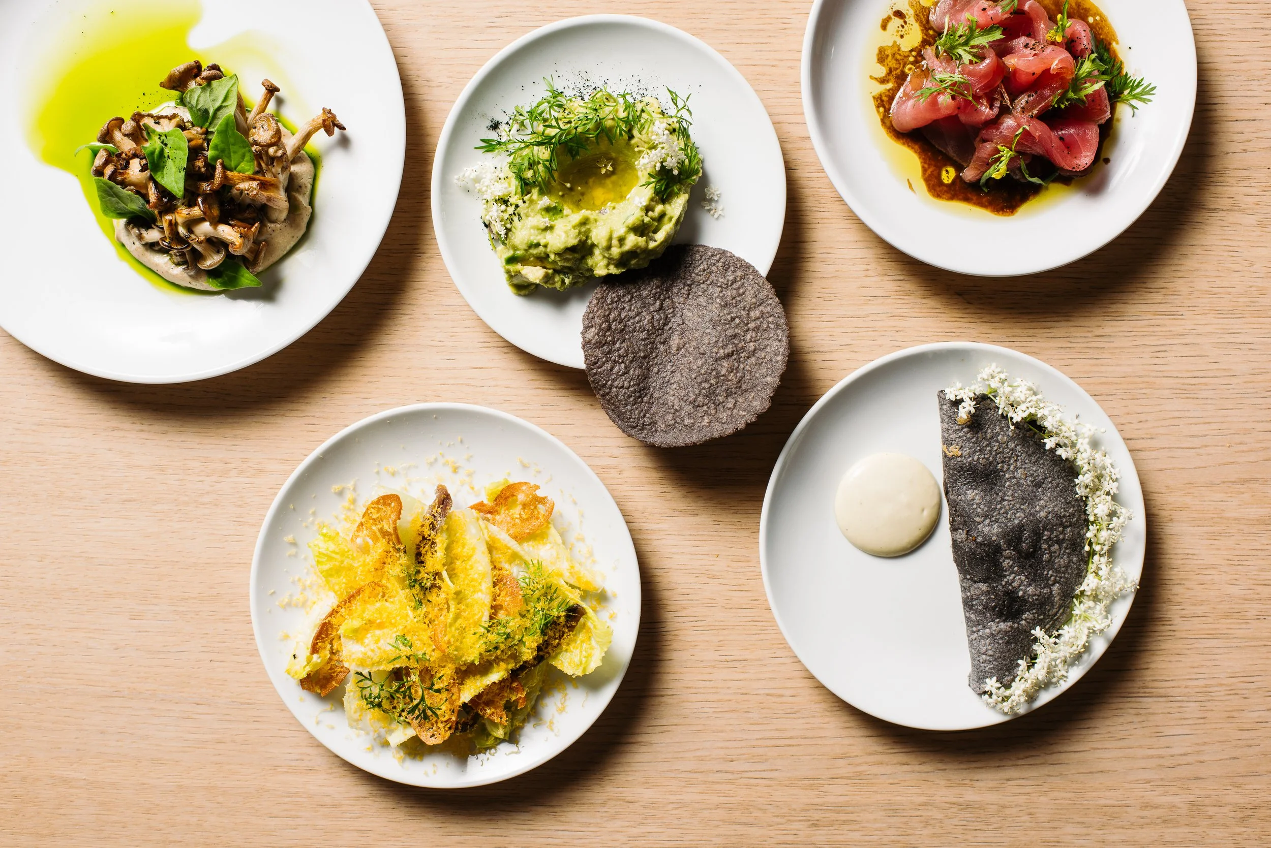 Seafood led dishes at St Alma