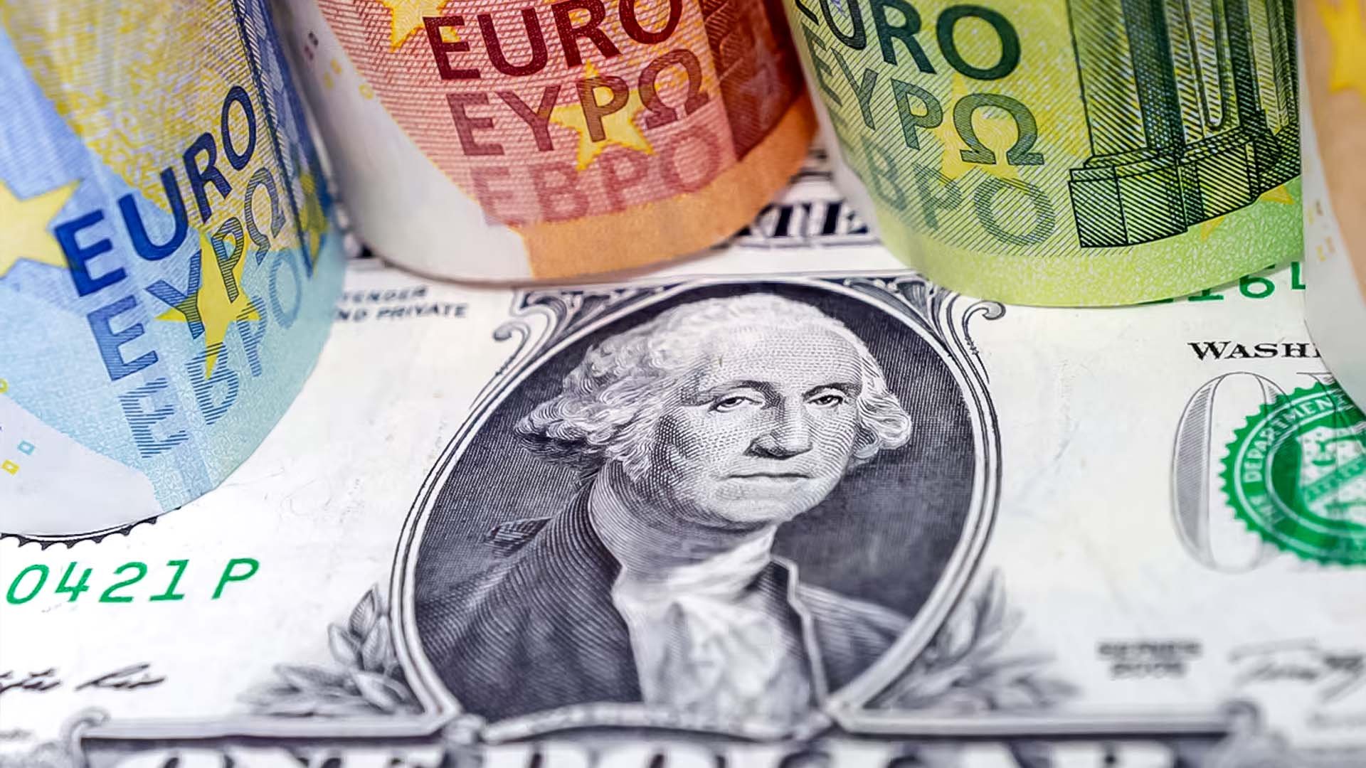 A City View with glowing chart lights