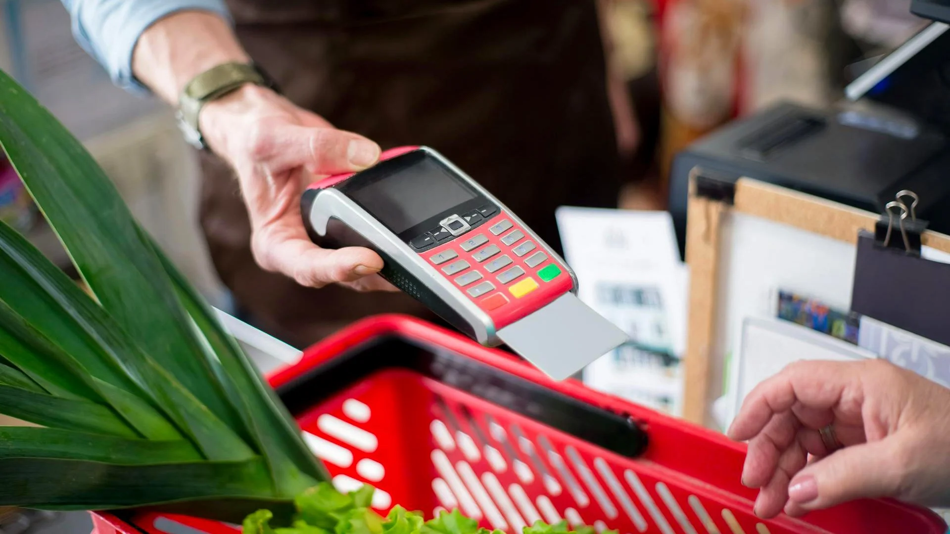 A City View with glowing chart lights