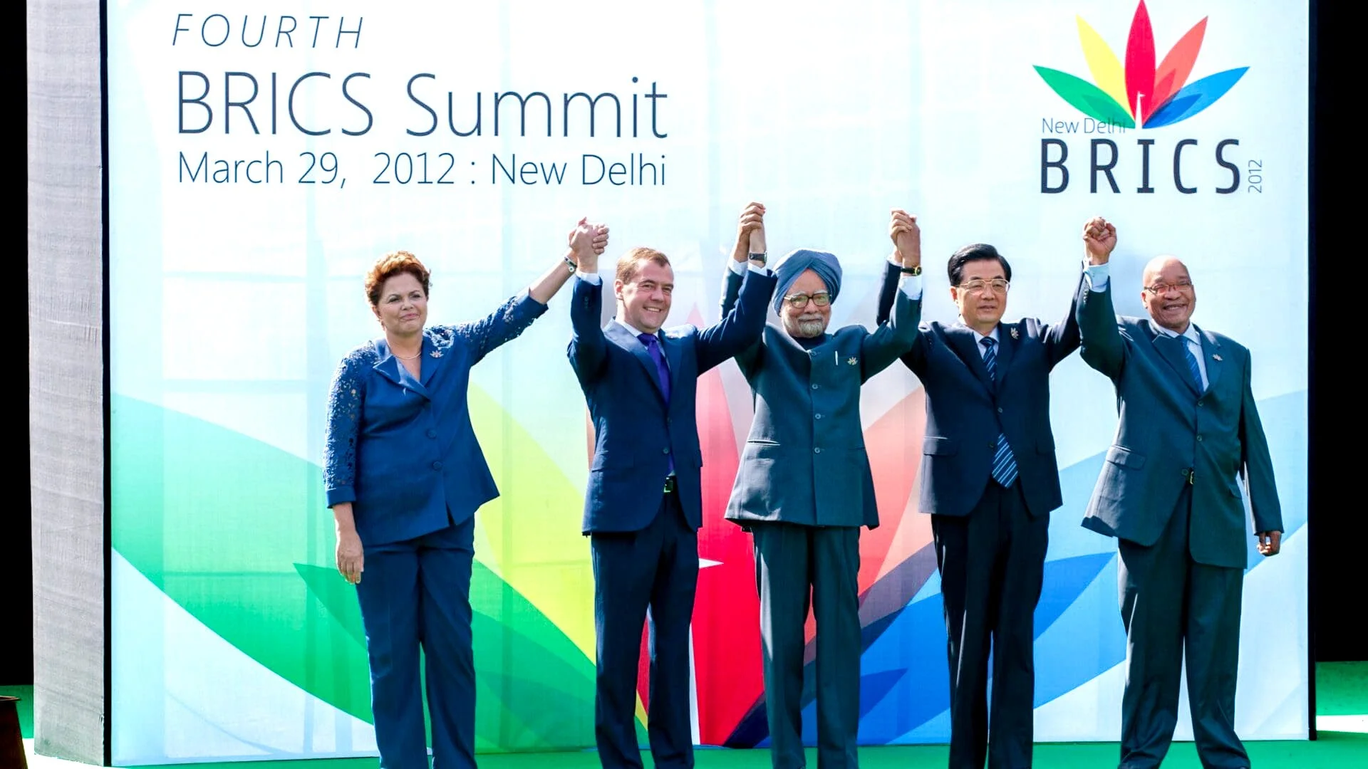 A City View with glowing chart lights