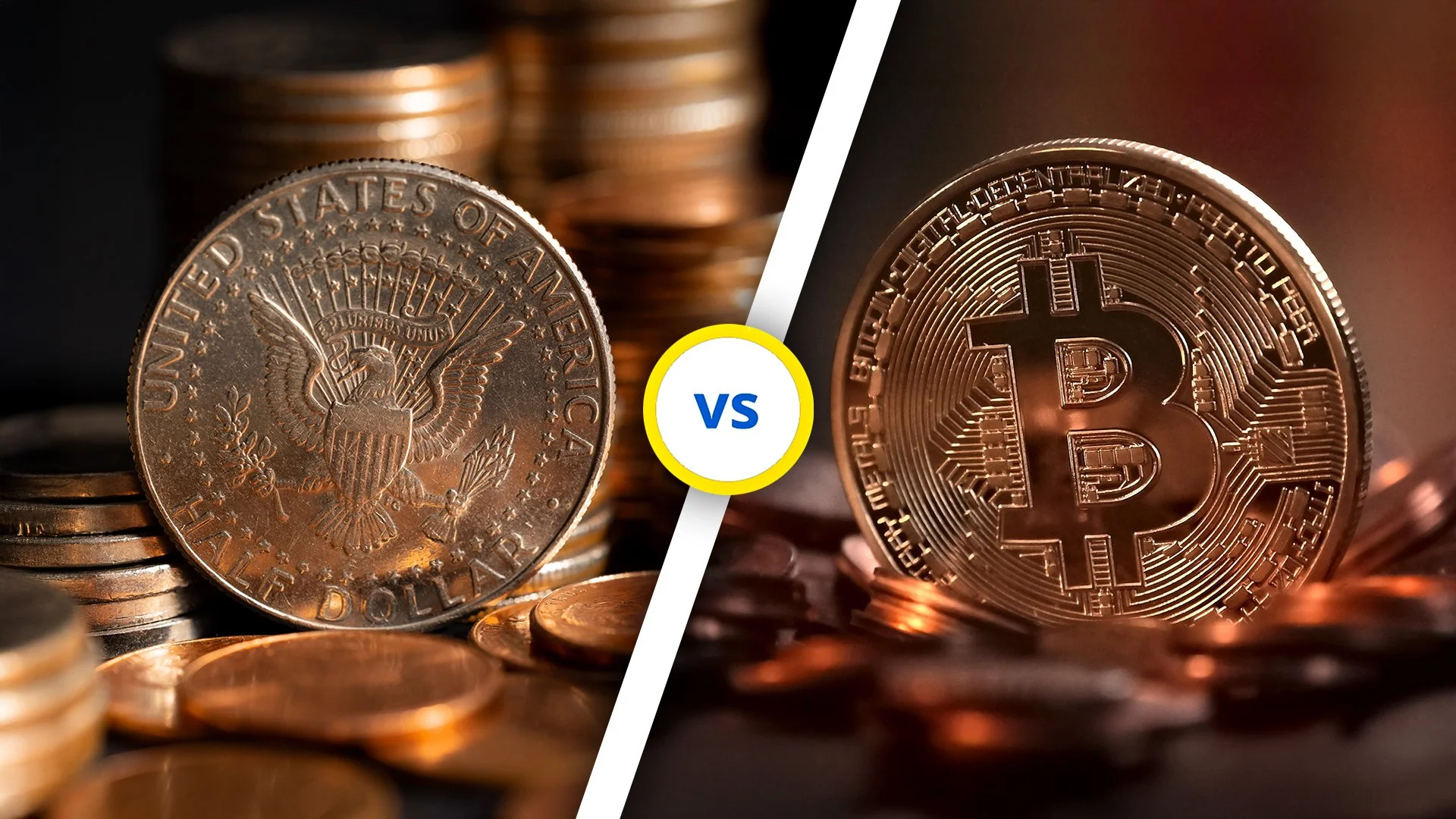 A City View with glowing chart lights