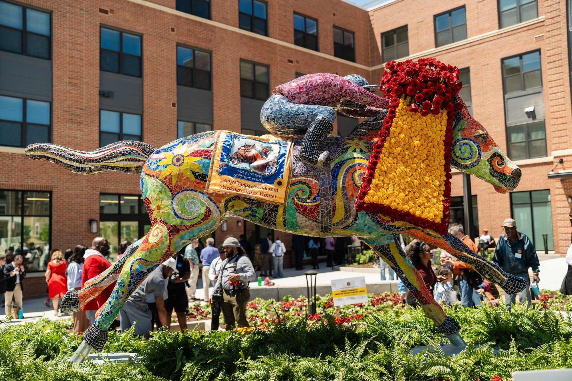 A lasting tribute, full of color and detail.