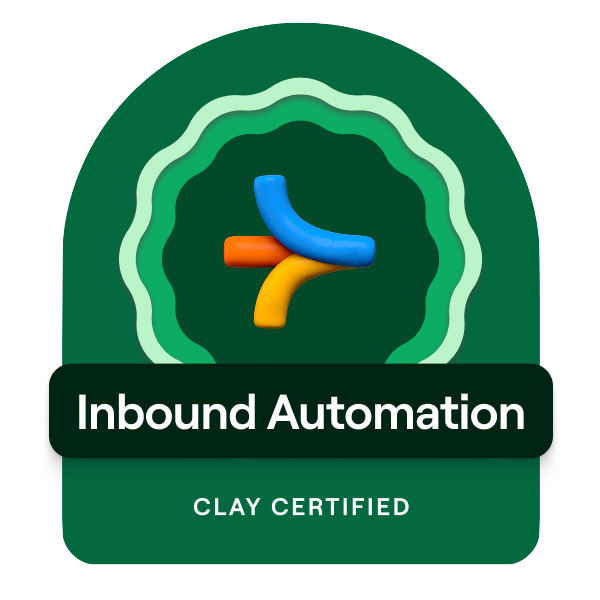 Clay Inbound Automation Certified