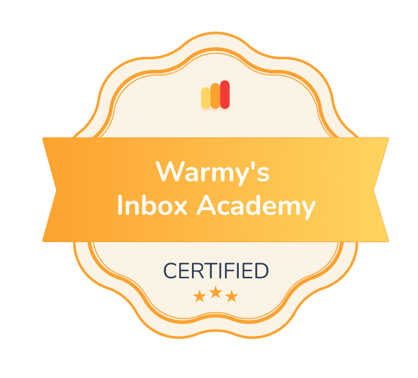Warmy Inbox Academy Certified