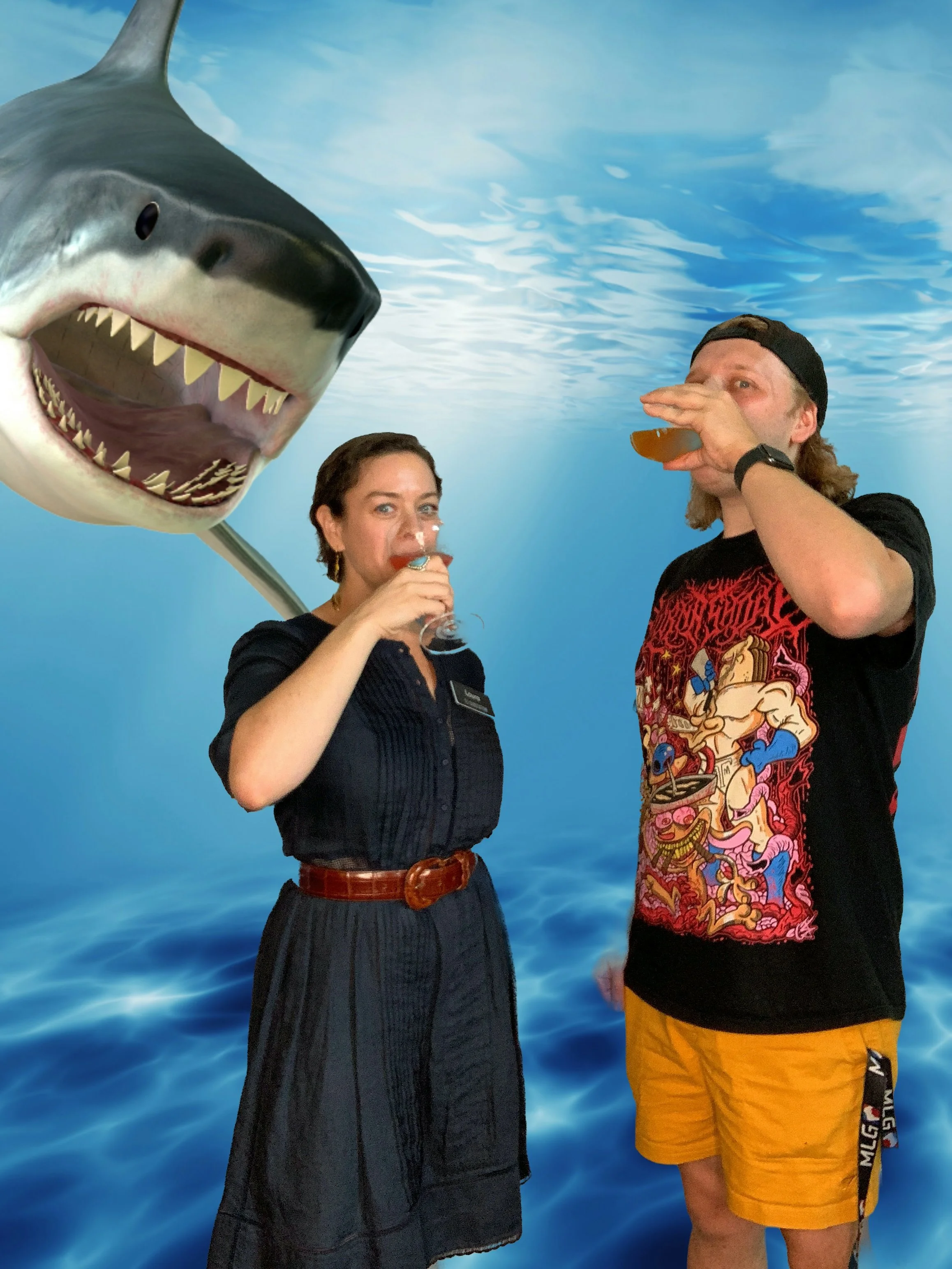 Digital backdrop example
