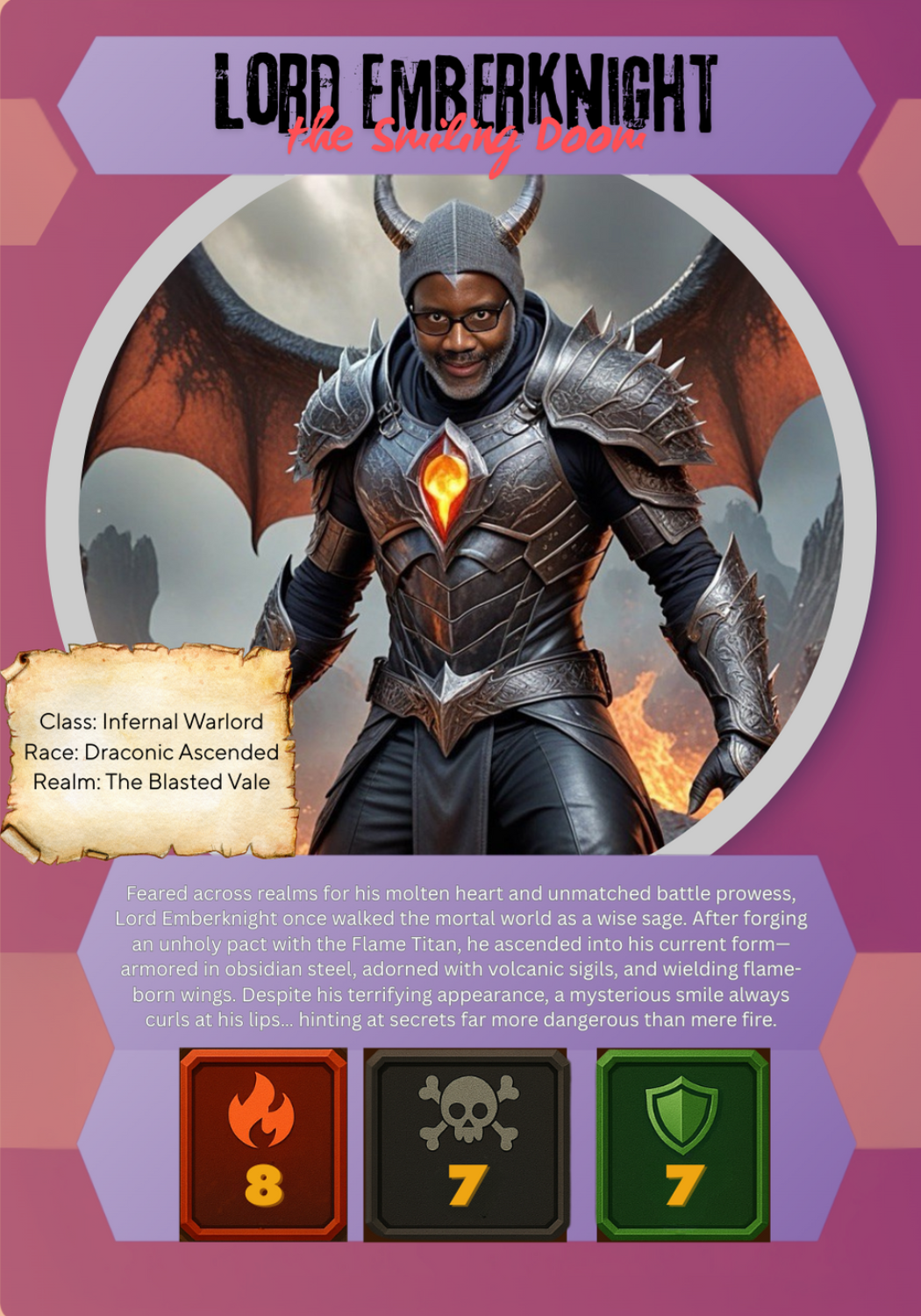 Custom Trading Card
