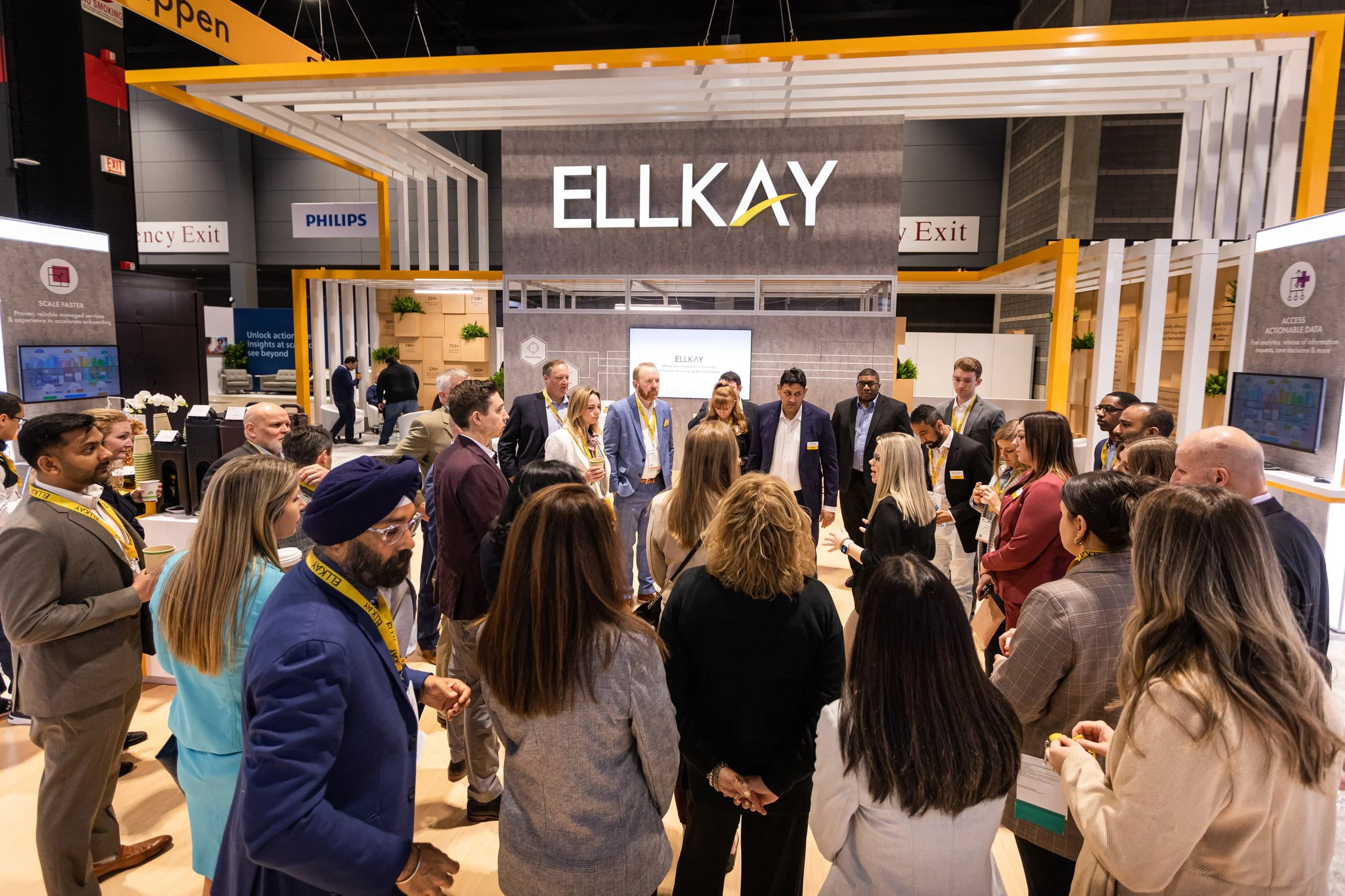 Chicago conference event photography — exhibitor booth coverage by Mark Campbell Productions