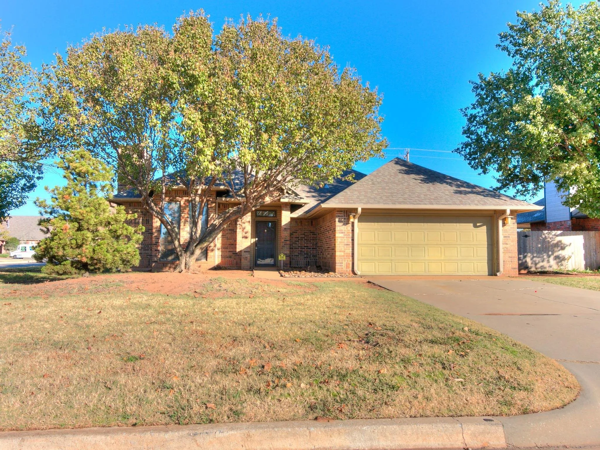 Renovated Oklahoma City rental home exterior