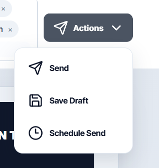 Actions Menu