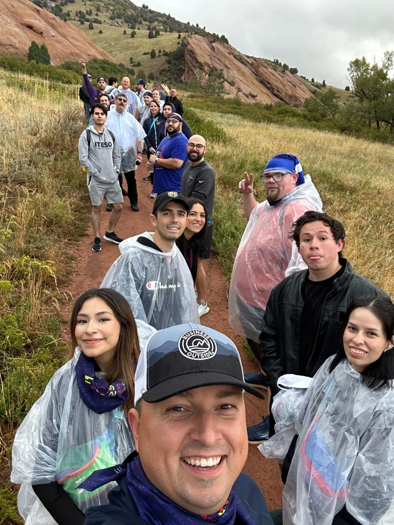 Echelon Cyber team at Red Rocks