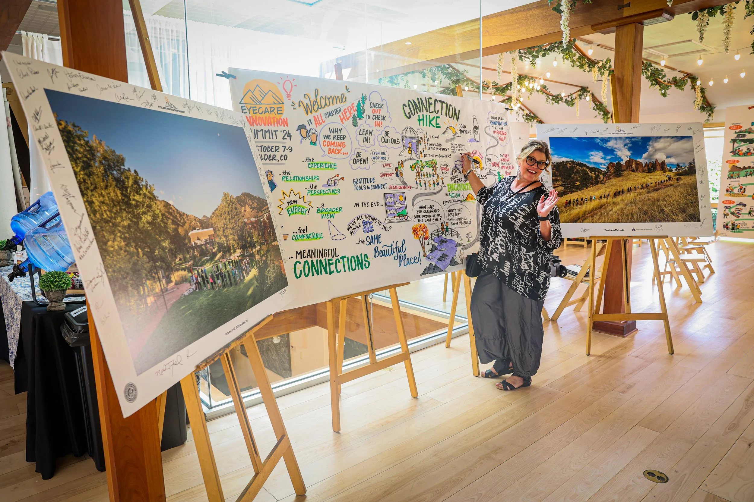 Advancing Eyecare leadership retreat
