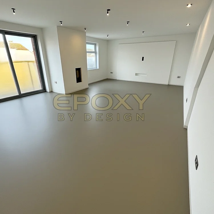 Home epoxy resin flooring installation