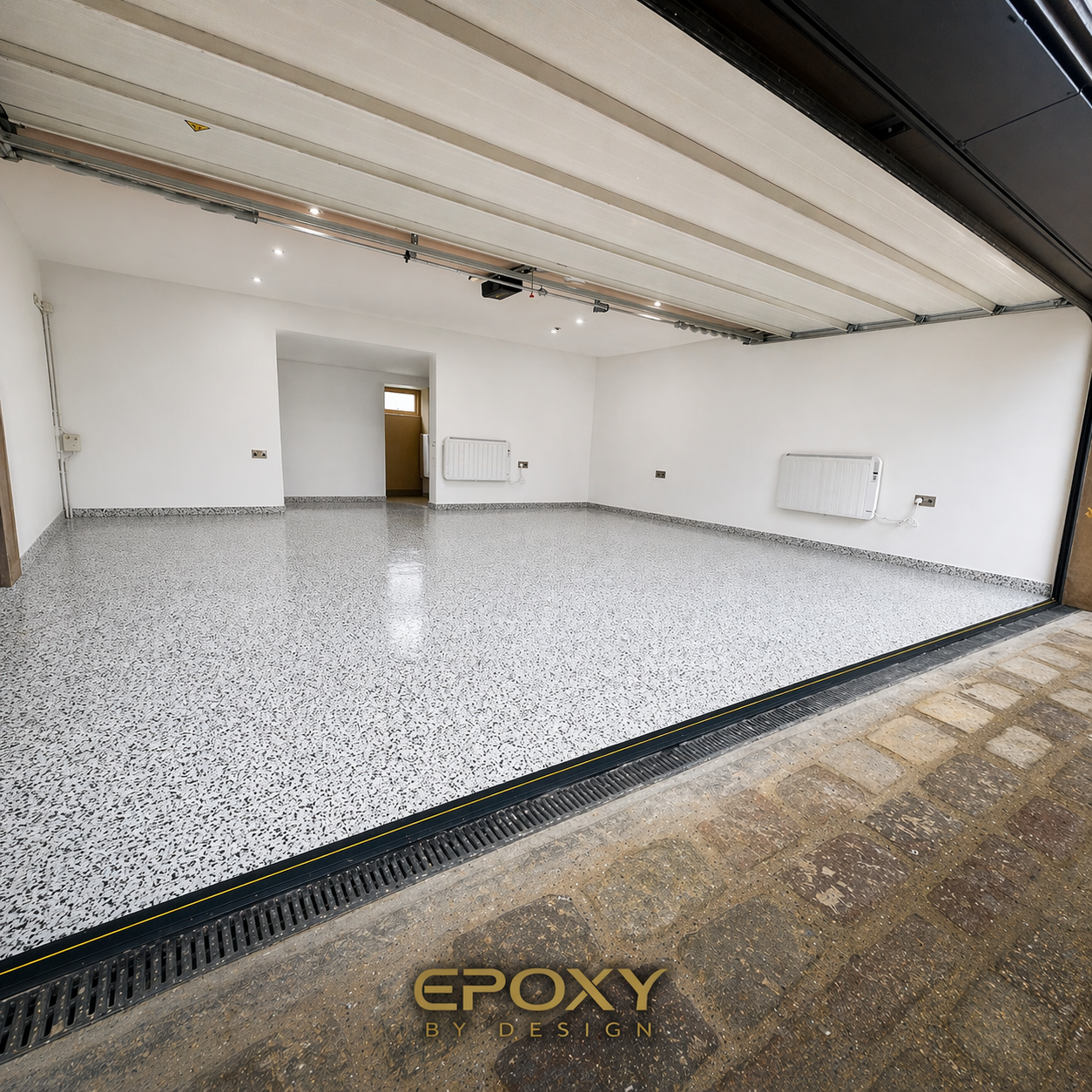 Epoxy resin flooring installation, Leeds