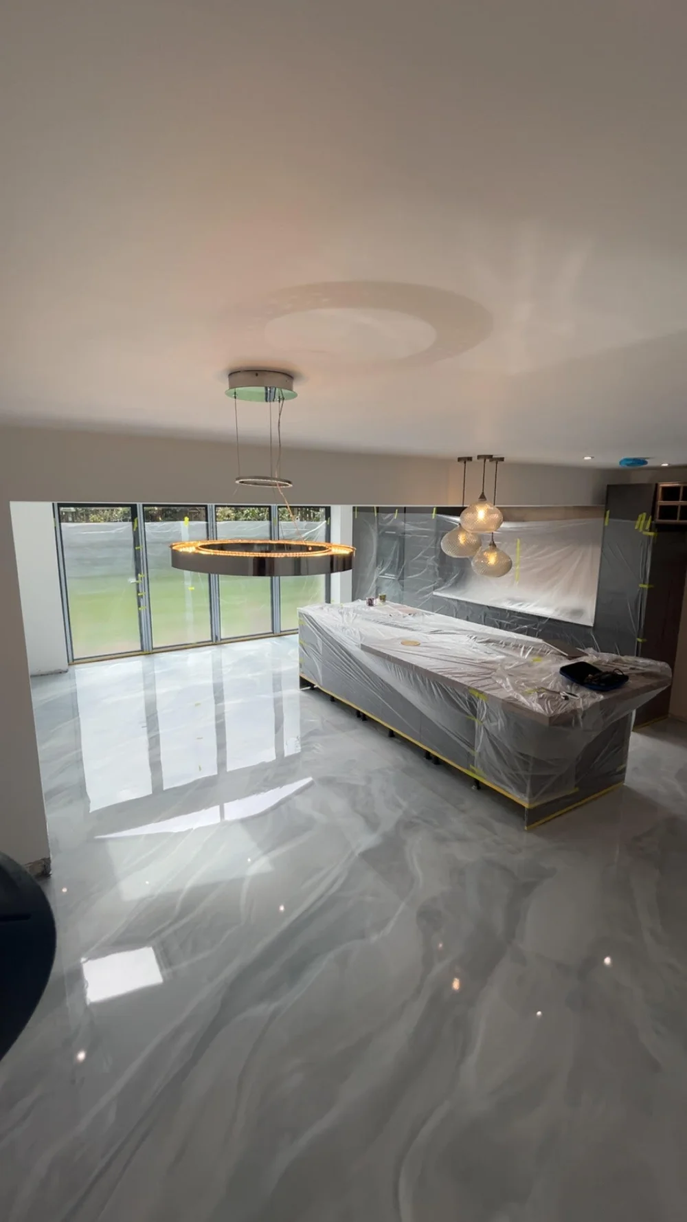 Epoxy floor coating finish by Epoxy By Design