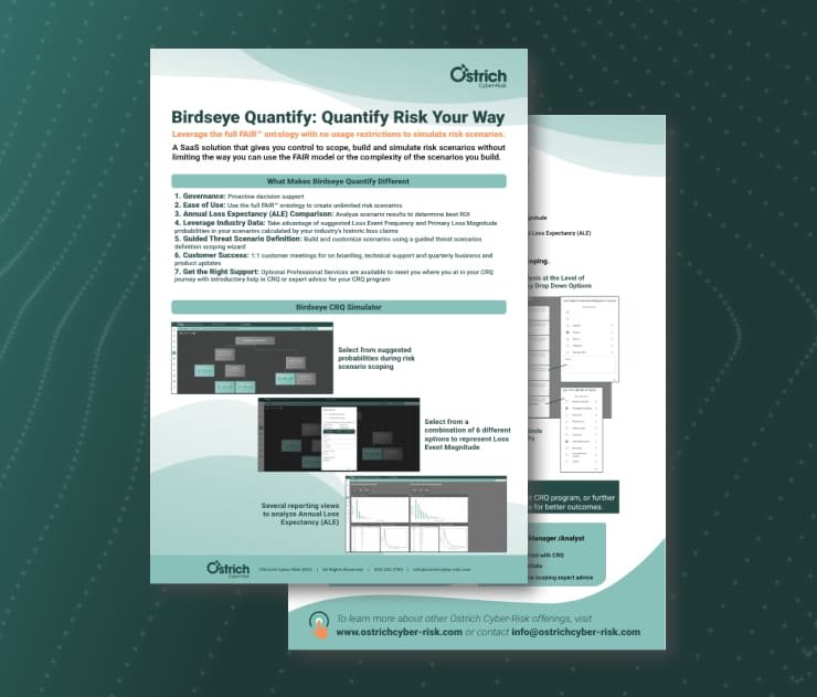 Ostrich Cyber Risk Quantification