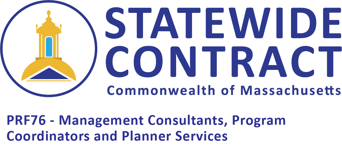 Statewide Contract, Commonwealth of Massachusetts. PRF76 - Management Consultants, Program Coordinators and Planner Services