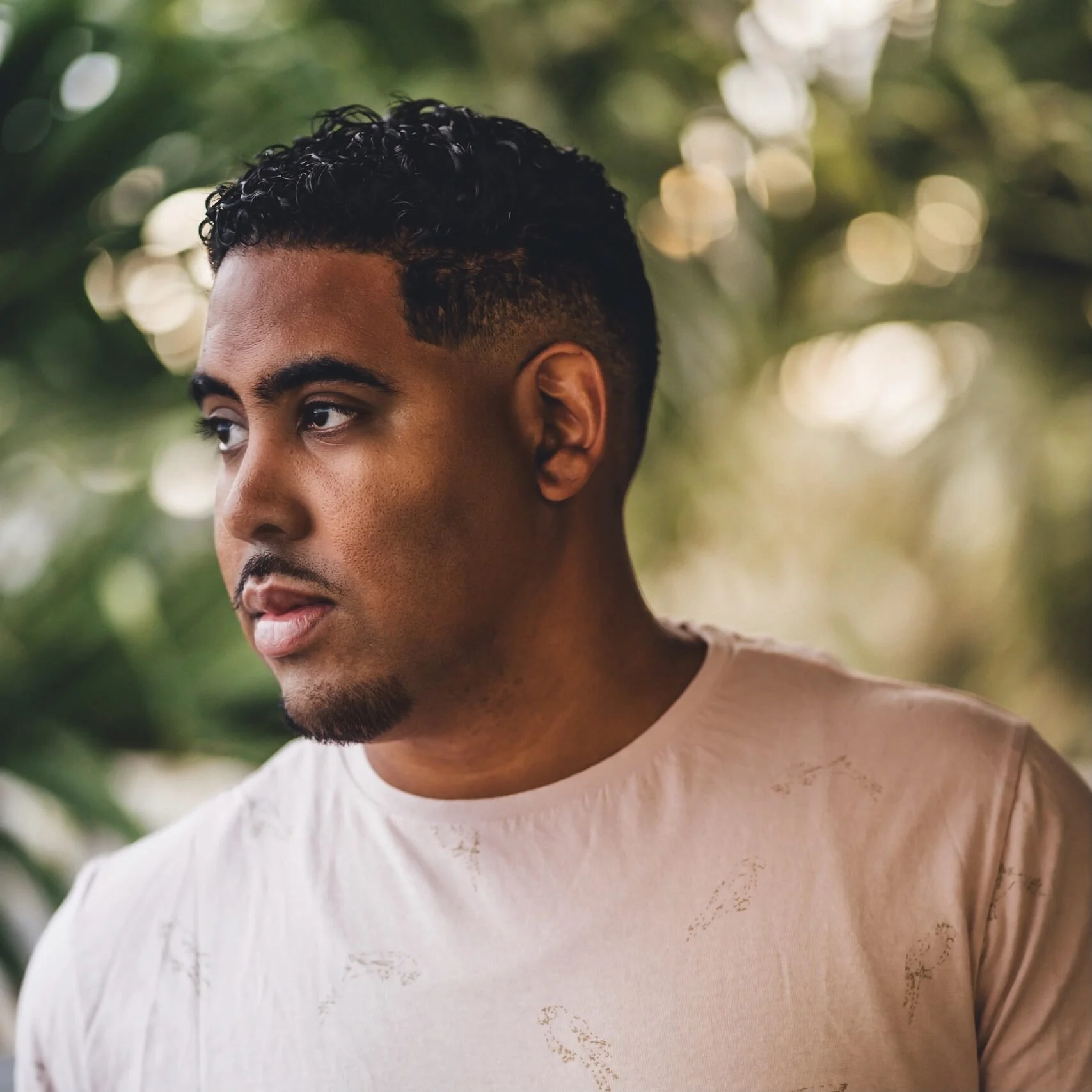 Portrait of Nick outdoors