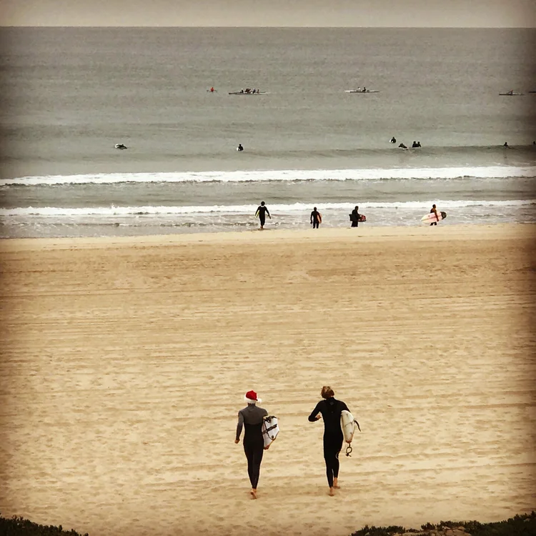 View from 20th St in Manhattan Beach 