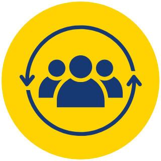Team Showcase icon - Professional team member profiles and information