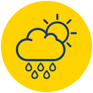 Weather icon - Current weather conditions and forecast display