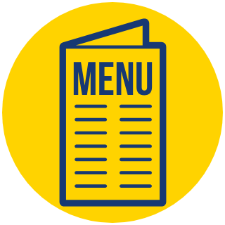 Digital Menu icon - Interactive menu display for restaurants and cafes