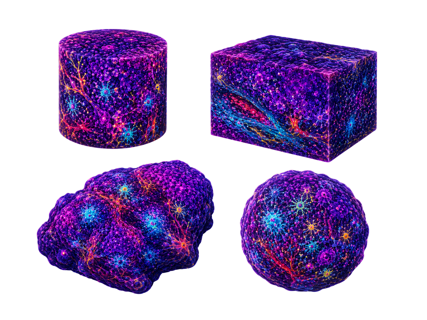 Fluorescent intact 3D tumor samples for immuno-oncology imaging