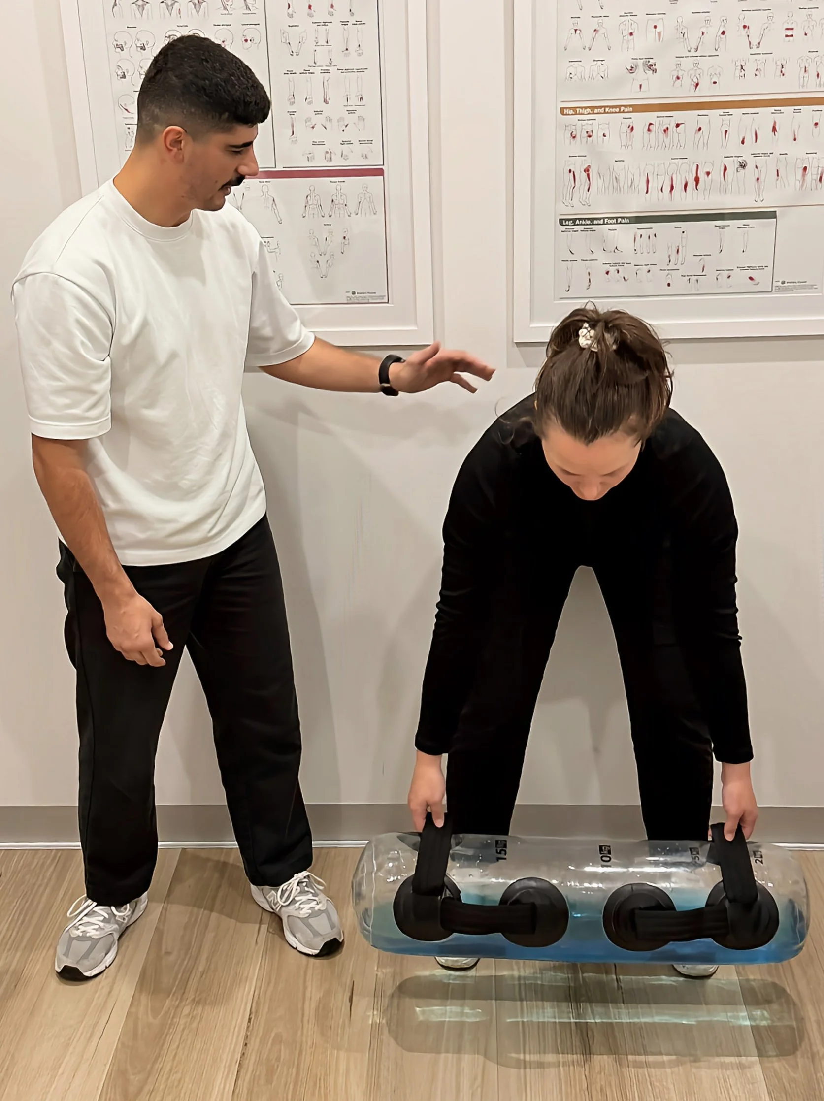 The West Osteopathy team — Dr Simone Lawler and Dr Jack Gatt