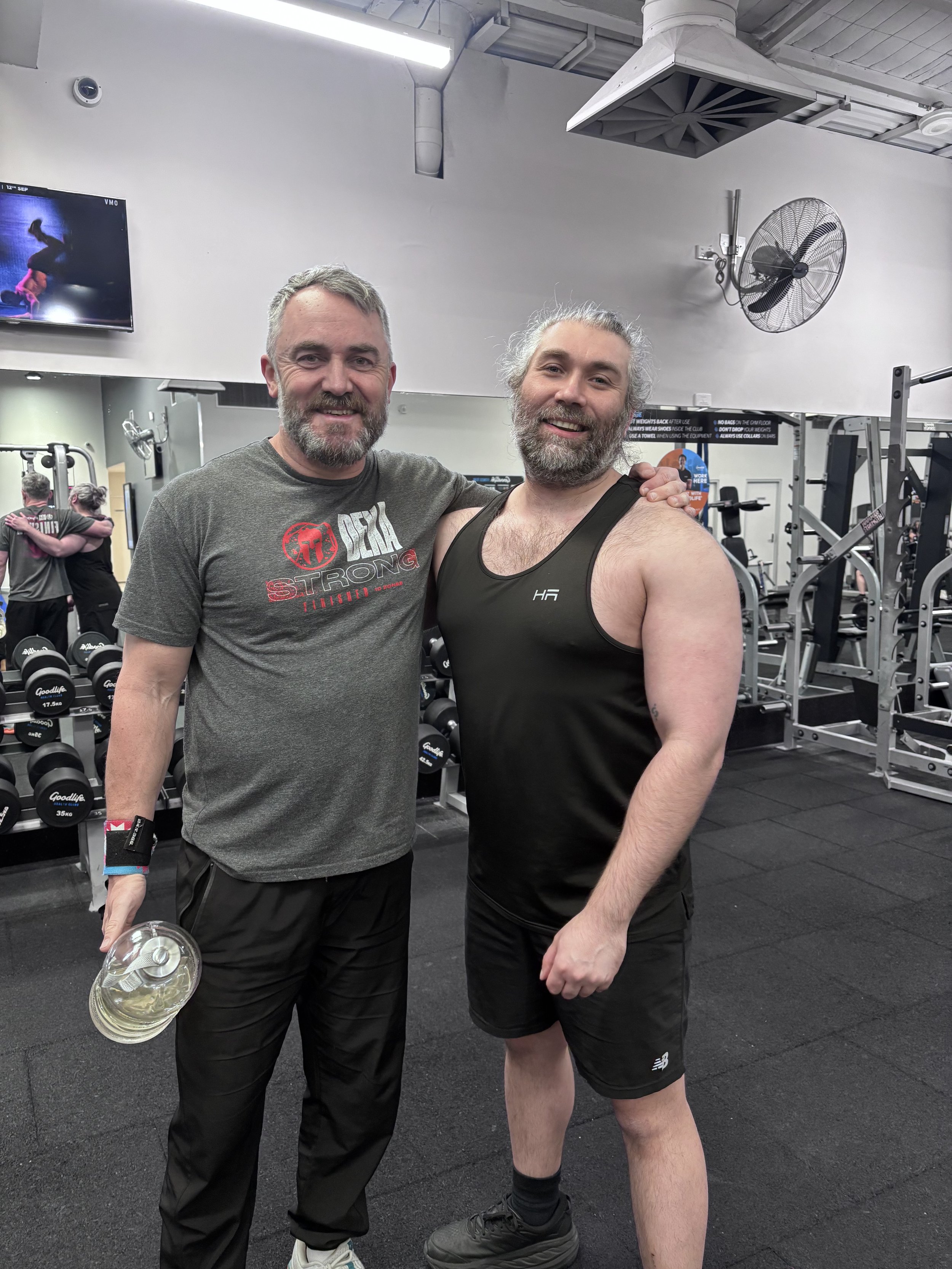 Paul Wenske with a WenskeMove coaching client