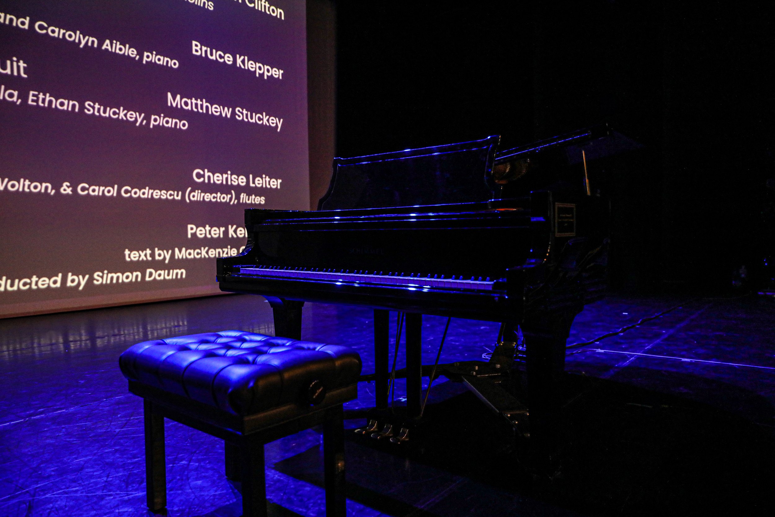 Commissioned Composers Project concert photo
