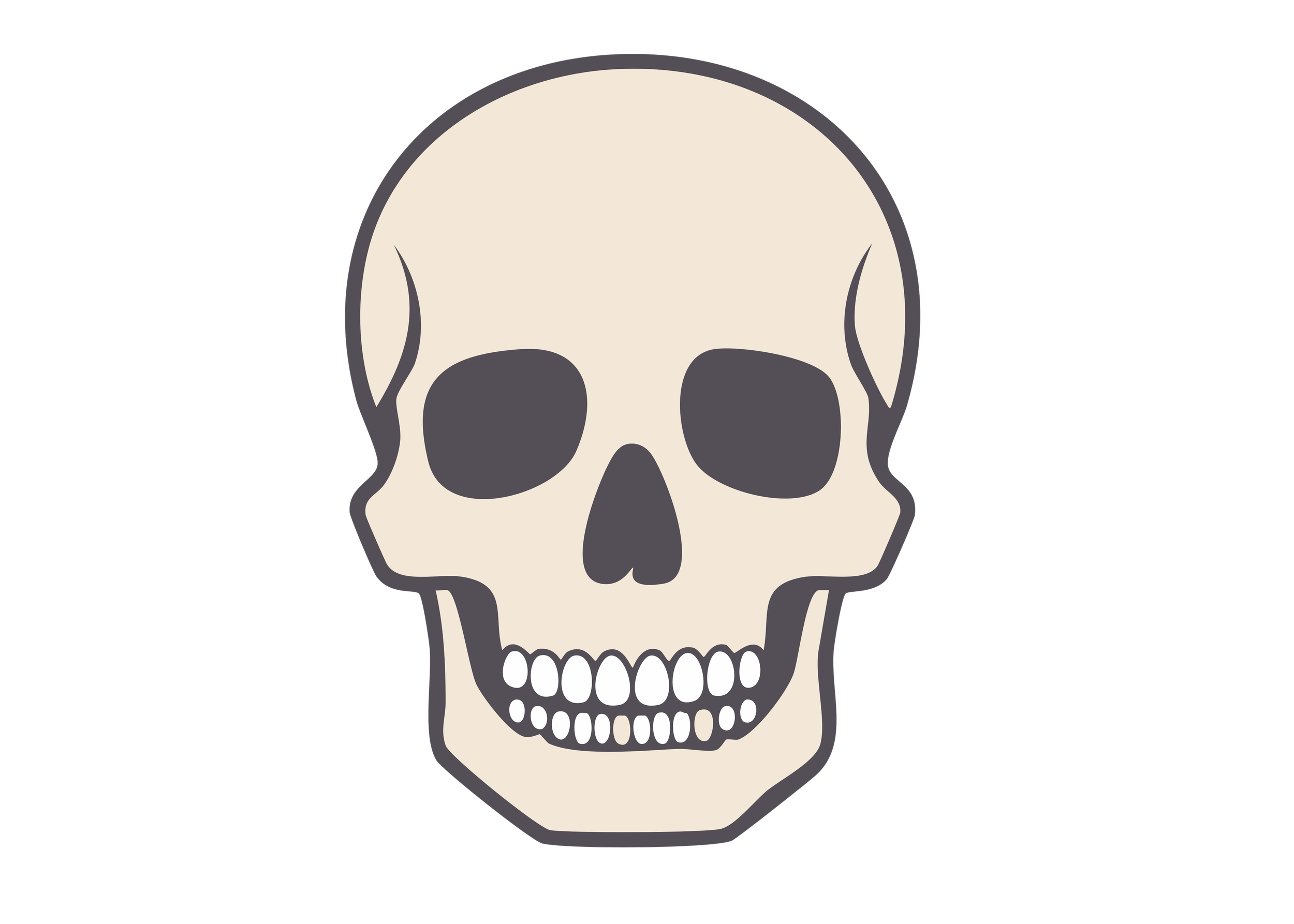 Placeholder skull icon