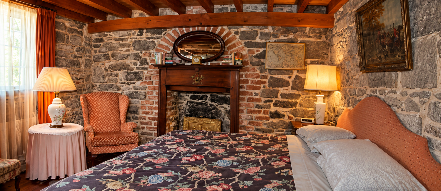 A bedroom at The Saint George