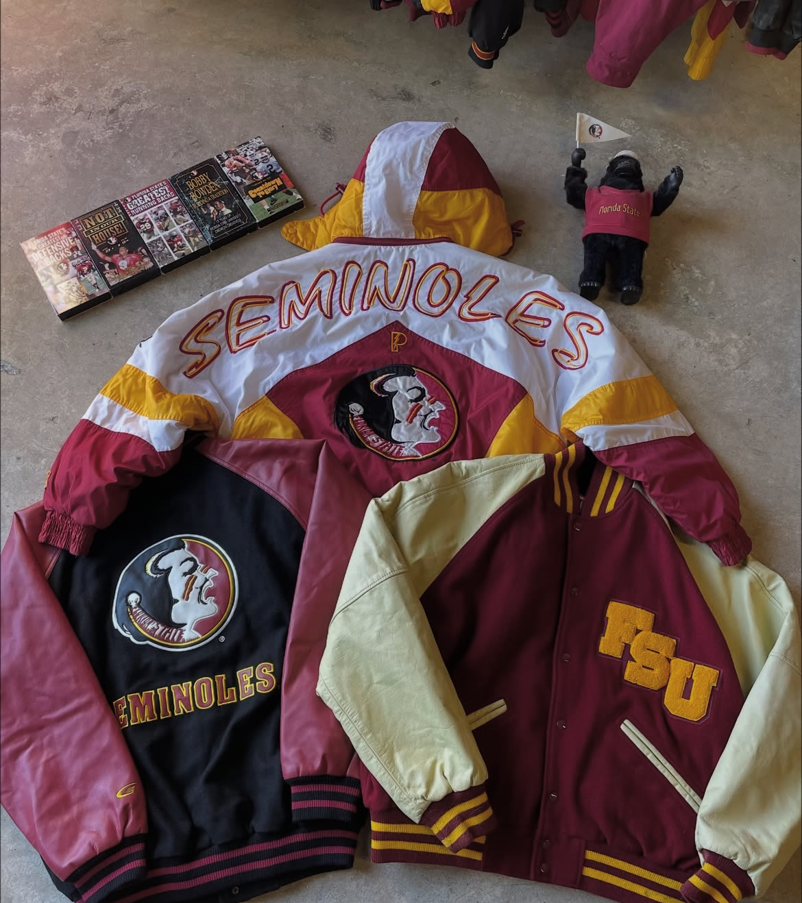 Vintage FSU Seminoles jacket collection