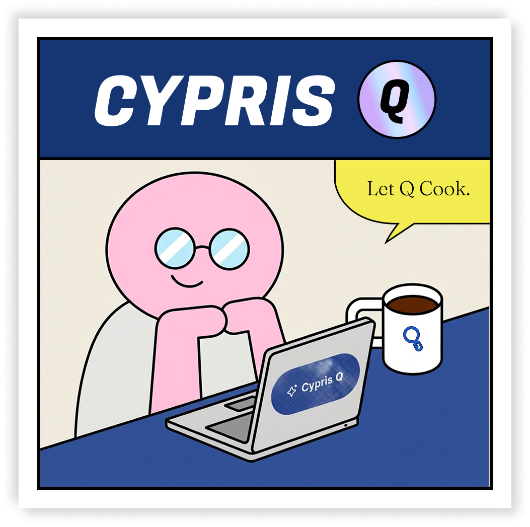 Cypris Q sticker