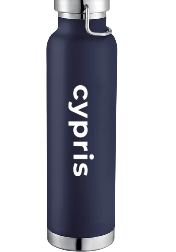 Cypris water bottle